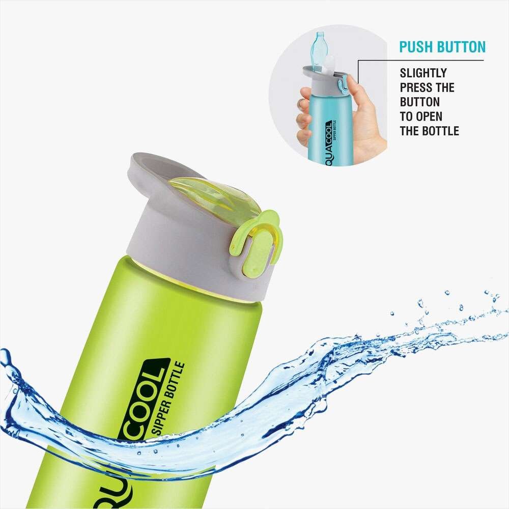 Aqua Cool Premium Sipper Bottle - Leak-Proof & BPA Free (750ml)