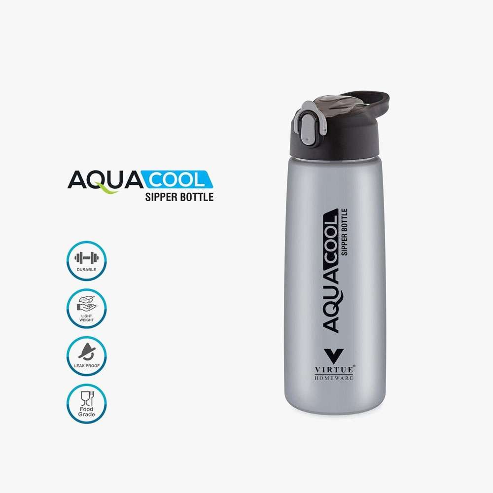 Aqua Cool Premium Sipper Bottle - Leak-Proof & BPA Free (750ml)